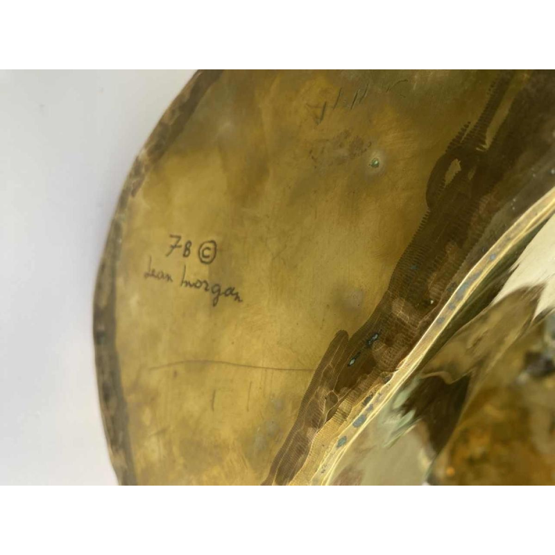 Contemporary bronze sculpture, Jean Morgan, 1978