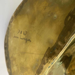 Contemporary bronze sculpture, Jean Morgan, 1978