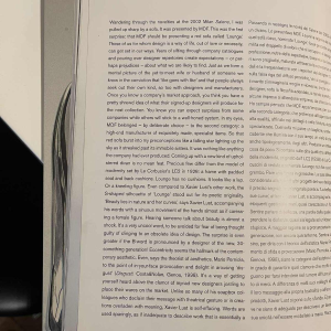 XAVIER LUST voor MDF Italia "Lounge Sofa" bank niet meer geproduceerd sinds 2002