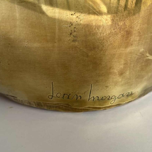 Contemporary bronze sculpture, Jean Morgan, 1978