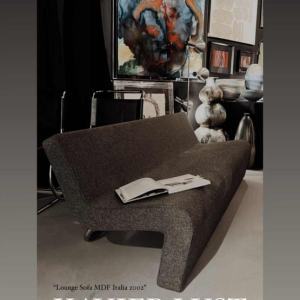 XAVIER LUST pour MDF Italia "Lounge Sofa" canapé, plus édité depuis 2002