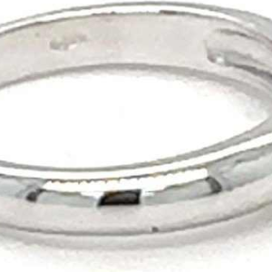 Trilogy ring, white gold and diamonds