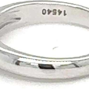 Drieluik ring, witgoud en diamanten