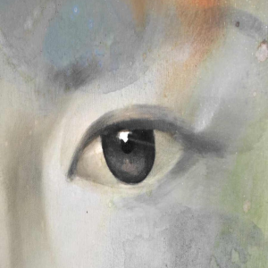 Silawit Poolsawat “Asian Beauty“ peinture acrylique sur toile, XXIe s