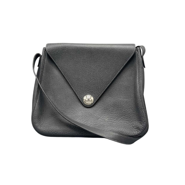 Hermès, Christine tas van grijs Taurillon (Clémence) leer