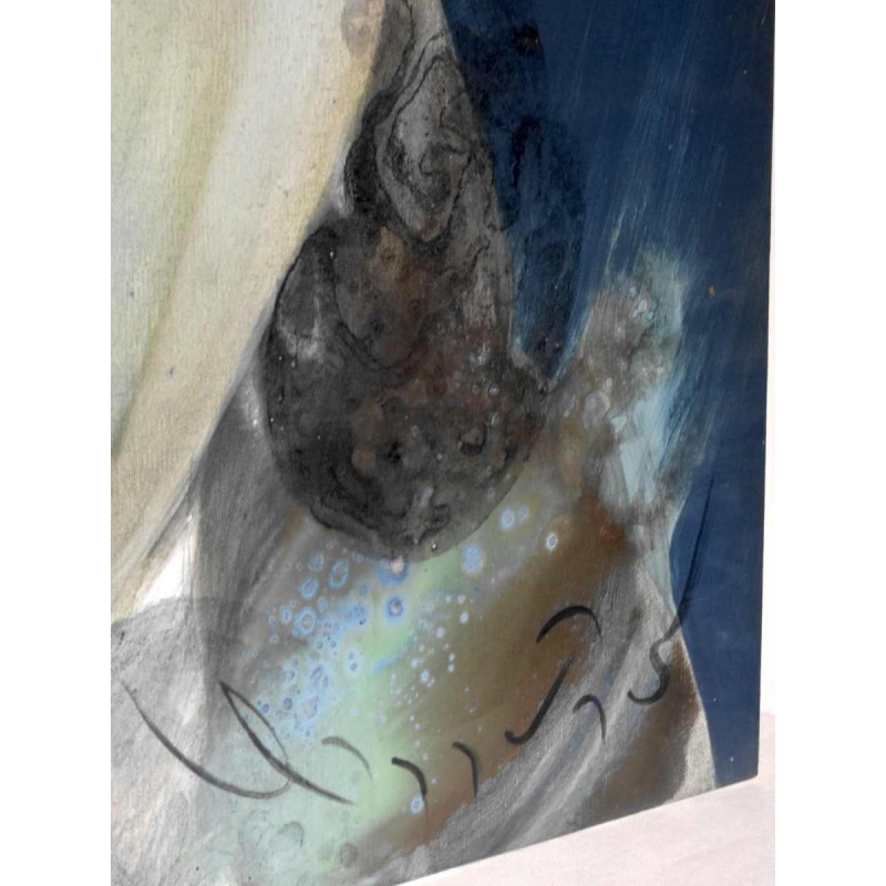 Silawit Poolsawat “Asian Beauty“ peinture acrylique sur toile, XXIe s