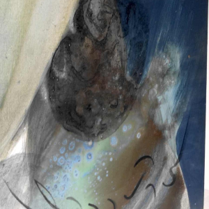 Silawit Poolsawat “Asian Beauty“ peinture acrylique sur toile, XXIe s