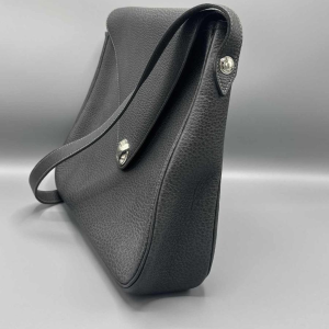 Hermès, Christine bag in grey Taurillon (Clémence) leather