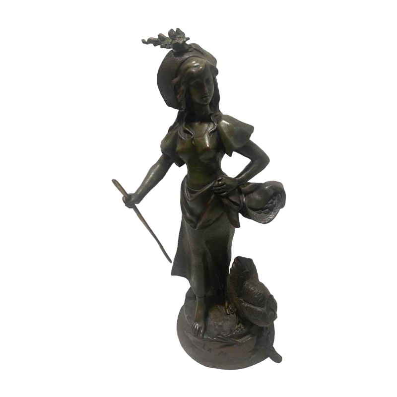 La Mascotte de Auguste Dewever bronze coquin
