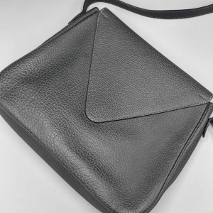 Hermès, sac Christine en cuir Taurillon (Clémence) gris