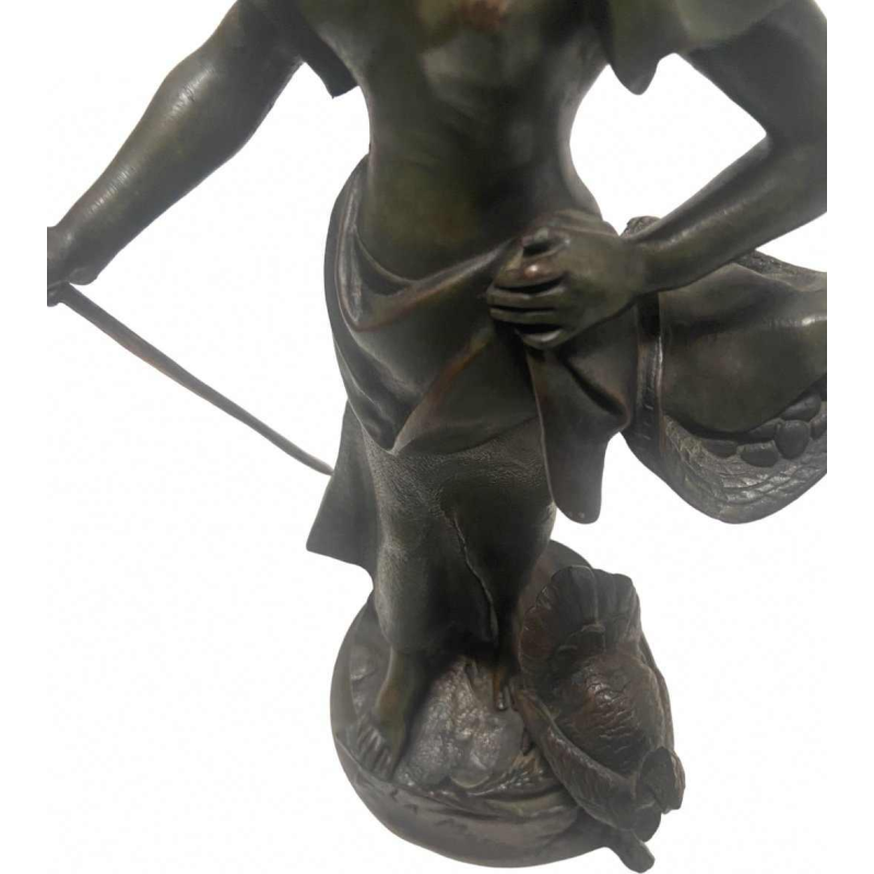 La Mascotte de Auguste Dewever bronze coquin