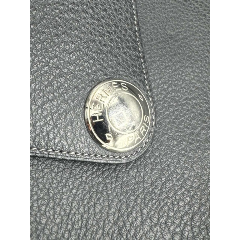 Hermès, Christine bag in grey Taurillon (Clémence) leather