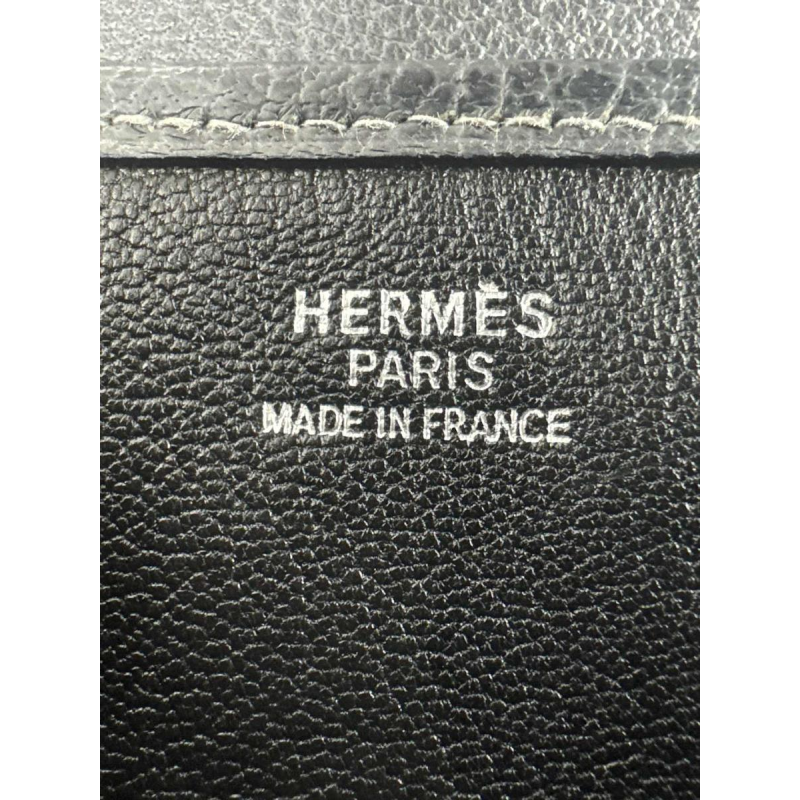 Hermès, Christine tas van grijs Taurillon (Clémence) leer