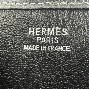 Hermès, Christine bag in grey Taurillon (Clémence) leather