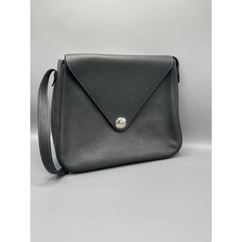 Hermès, Christine tas van grijs Taurillon (Clémence) leer
