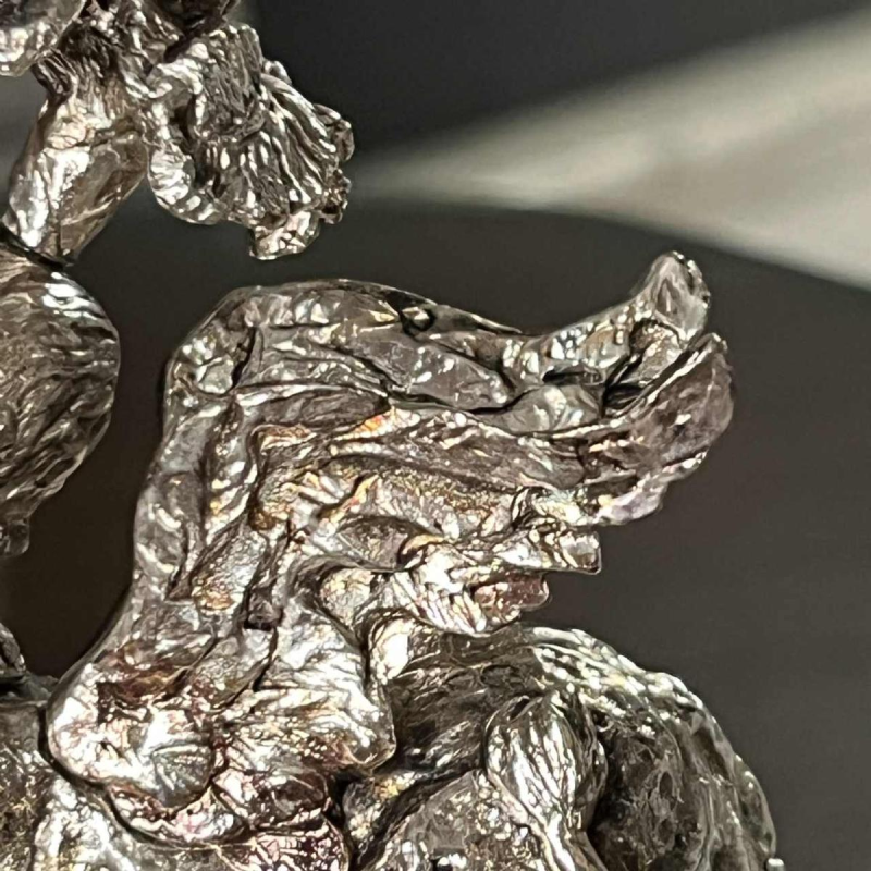 CHRISTIAN LACROIX for CHRISTOFLE "Unicorn Sphynx" sculpture & paper press 1998