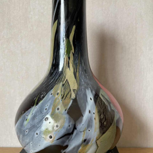 Alfred COLLARD (1933-) vase de 1993 chez Studio Cristal Val St Lambert