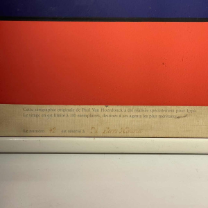 Paul Van Hoeydonck, Screenprint 'IPPA' Pop Art N42/110, 1987