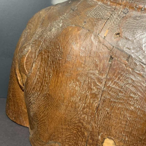 FRANS CLAESSENS ' Buste de Pablo Picasso ' Sculpture de taille rÃ©elle, bois sculptÃ© 1930s