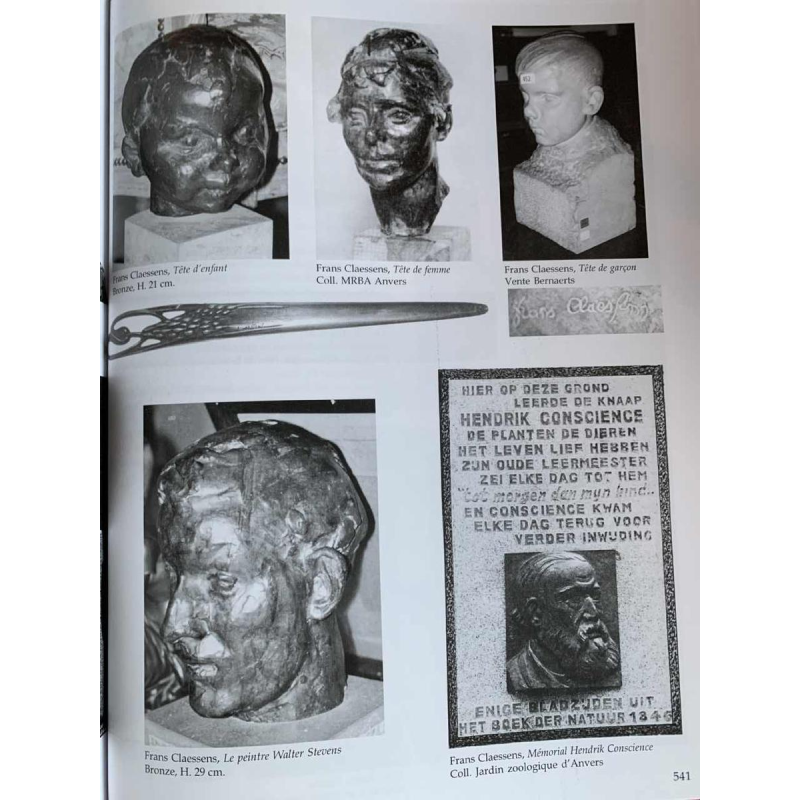 FRANS CLAESSENS 'Buste van Pablo Picasso' Levensgrote sculptuur, gesneden hout 1930s