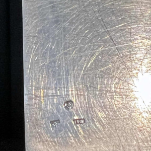 Georges MAGADOUX geëmailleerde verzilverde metalen kast