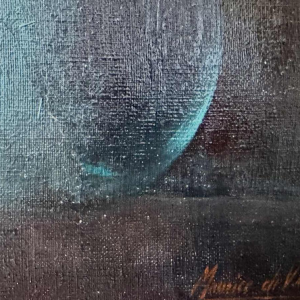 Maurice DE VRIES « Bouquet fantastique » peinture huile sur toile surréaliste, XXe s