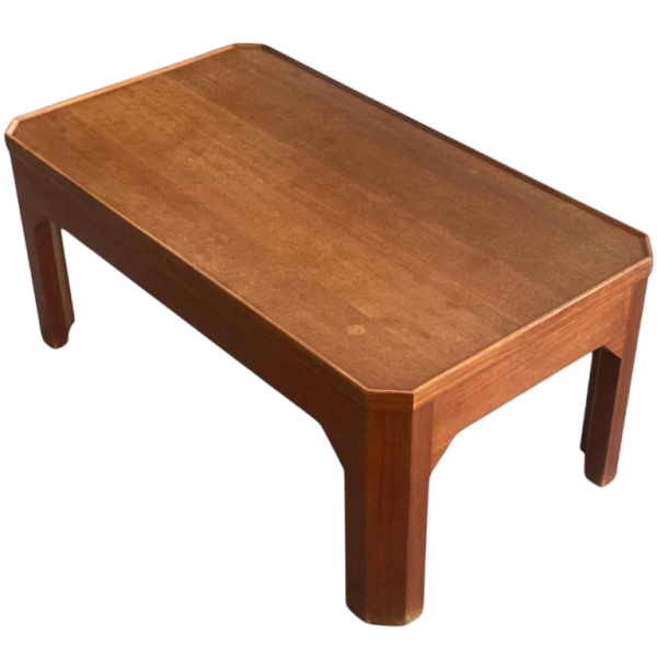 Wooden coffee table, ca 1960