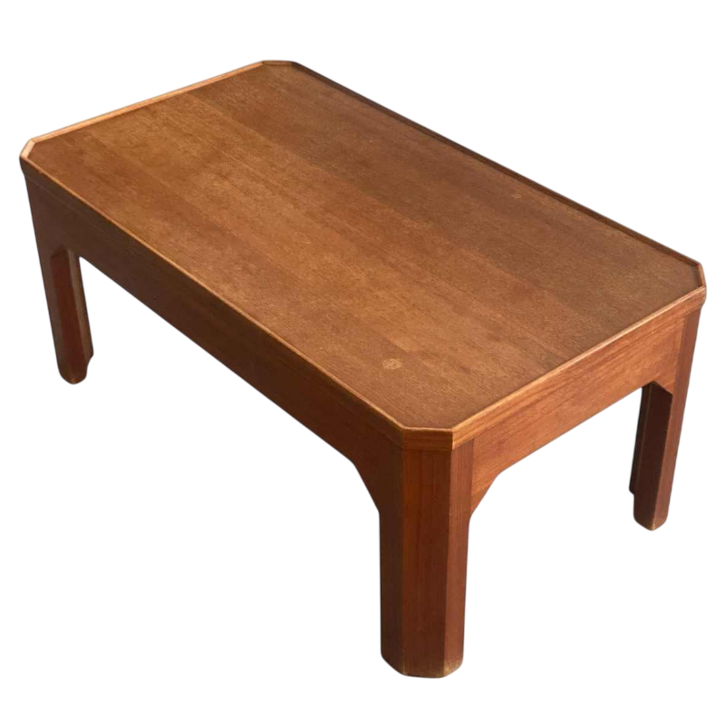 Table basse en bois, ca 1960