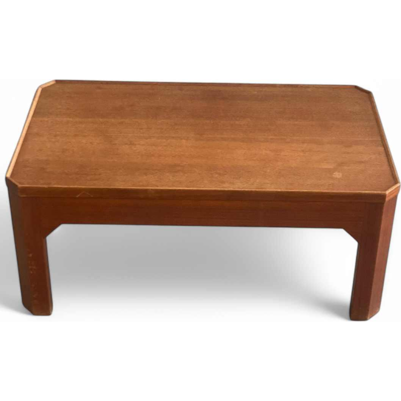 Wooden coffee table, ca 1960