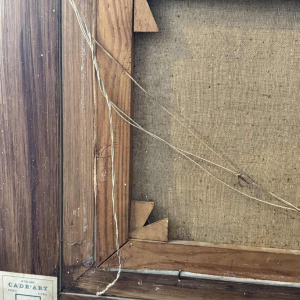 Maurice DE VRIES “Fantastisch boeket“ surrealistisch olieverf op doek, XXe c