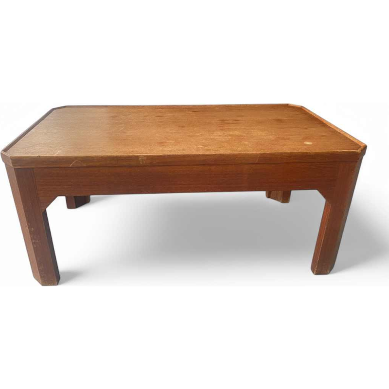 Wooden coffee table, ca 1960