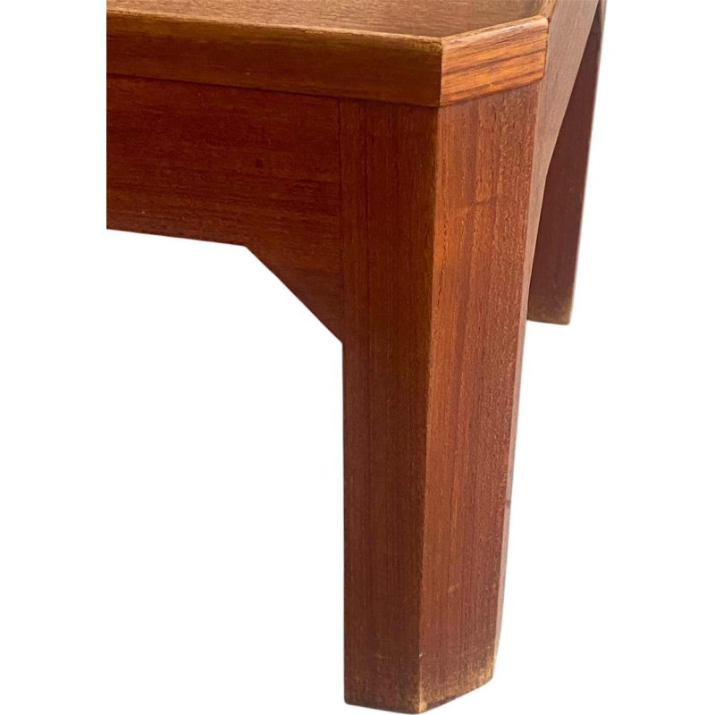 Table basse en bois, ca 1960