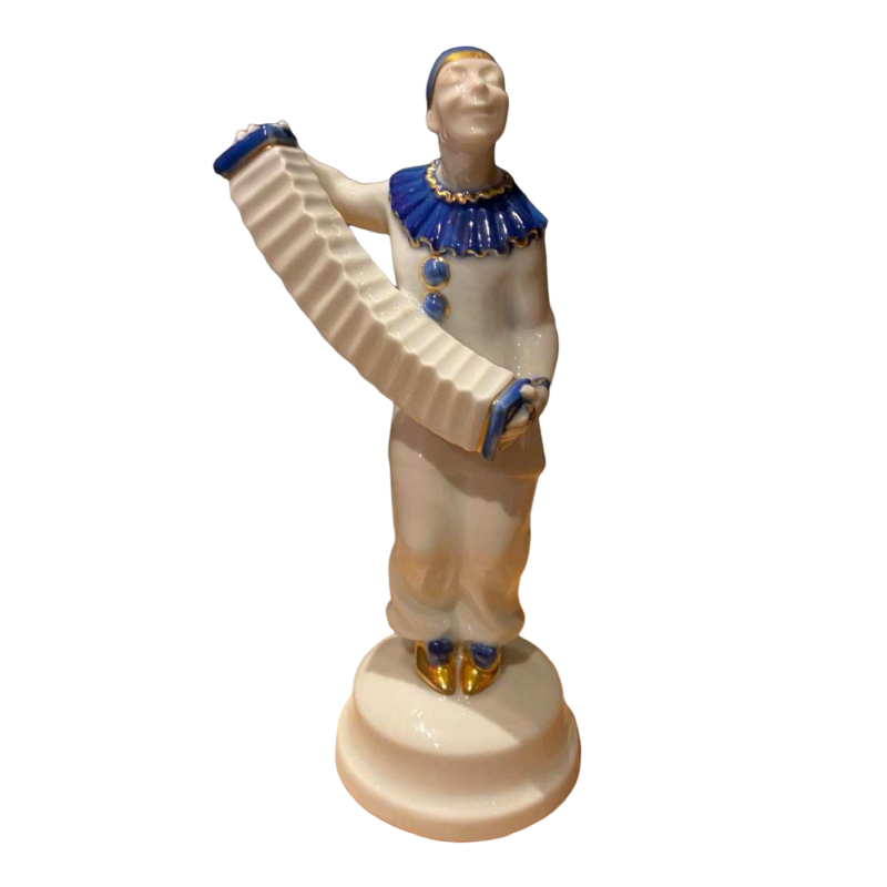 Muzikale clown van Rosenthal porselein