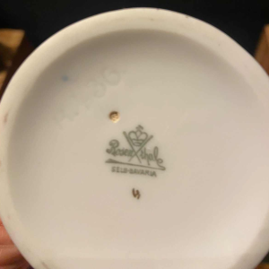 Clown musicien en porcelaine de Rosenthal