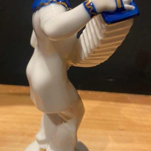 Clown musicien en porcelaine de Rosenthal