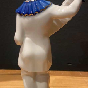 Clown musicien en porcelaine de Rosenthal