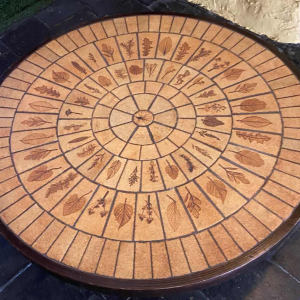 Roger Capron, ceramic coffee table