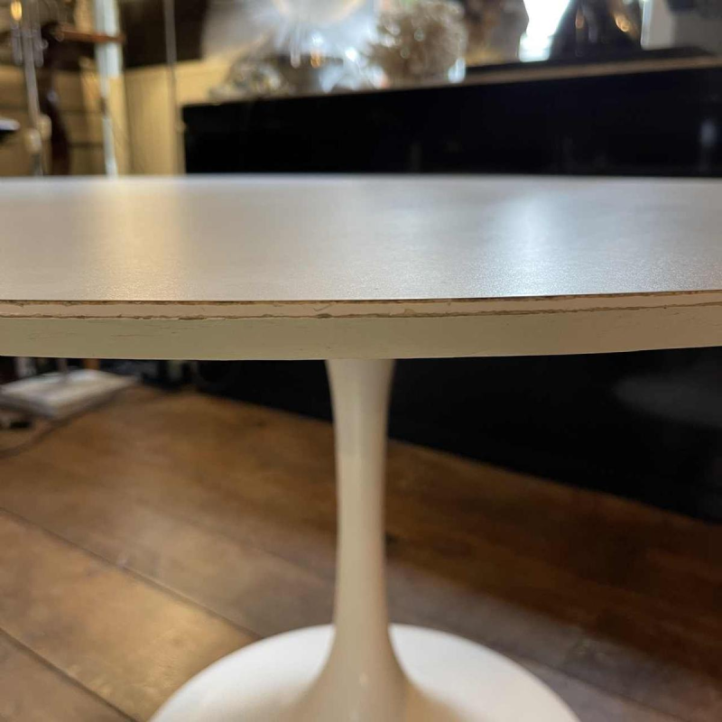 Eero Saarinen, table tulipe fonte d'aluminium & stratifié édition ancienne 1970