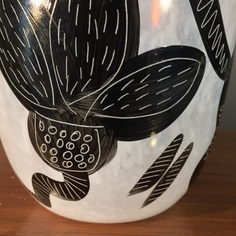 Ulrica Hydman-Vallien "CARAMBA", Kosta Boda Glass (Zweden), circa 1980