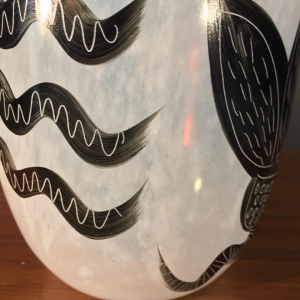 Ulrica Hydman-Vallien "CARAMBA", Kosta Boda Glass (Zweden), circa 1980