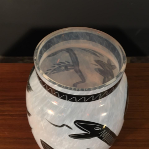 Ulrica Hydman-Vallien "CARAMBA", Kosta Boda Glass (Sweden), circa 1980