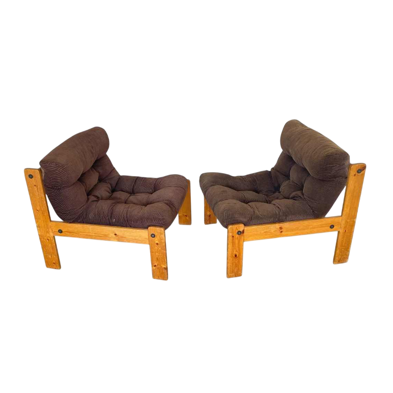 Paire de fauteuils vintage "Neapel", ca 1960-1970