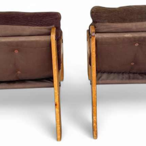 Paar vintage "Neapel" fauteuils, ca 1960-1970