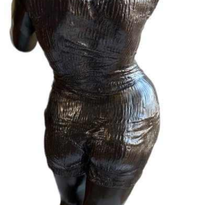 Rare bronze La Baigneuse by Charles Brunin