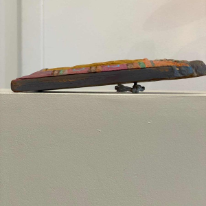 Les Argonautes / Vallauris, ceramic mirror with doves, 20th c