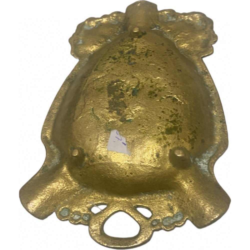 Art Nouveau brass ashtray