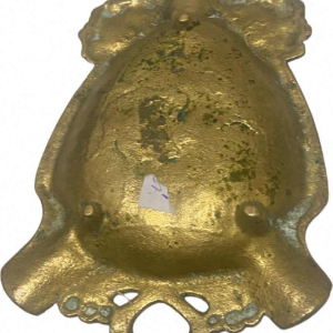 Art Nouveau brass ashtray