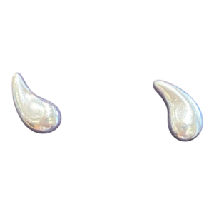 Elsa Peretti (1940-2021) for Tiffany & Co, “larmes“ silver earrings