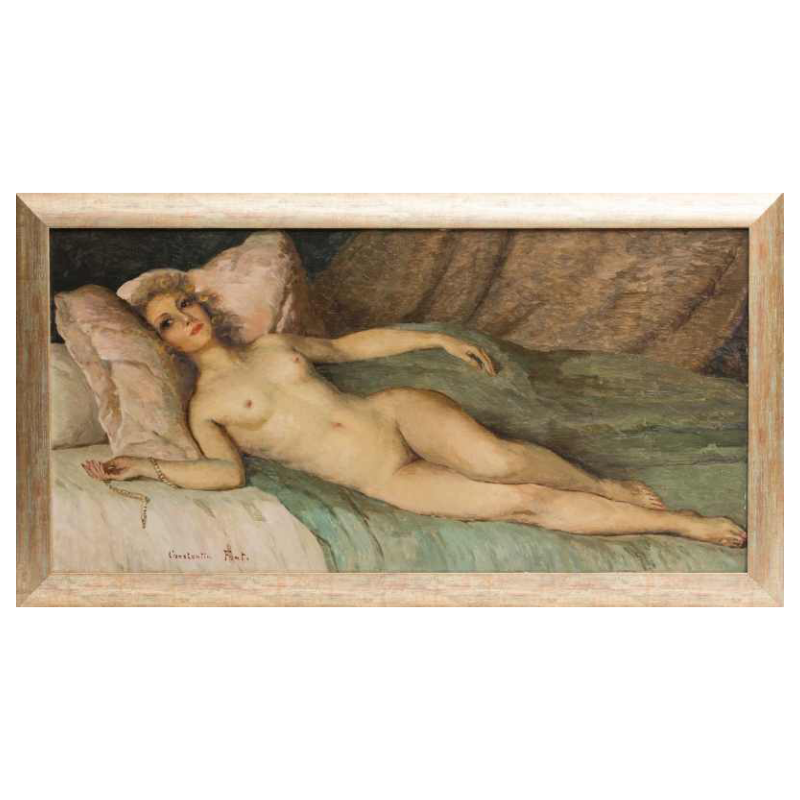 Liggende vrouw door Constantin Font