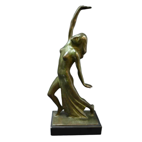 Géo Vindevogel "De Danseres" bronzen sculptuur